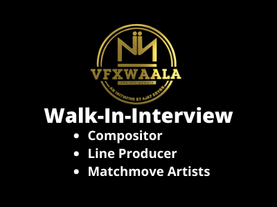 Walk-In-Interview at NY VFXWAALA Studio