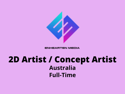 2D Artist  Concept Artist requried at Enhearten Media