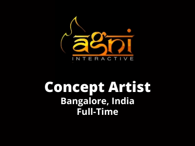 Concept Artist requierd at Agni Interactive