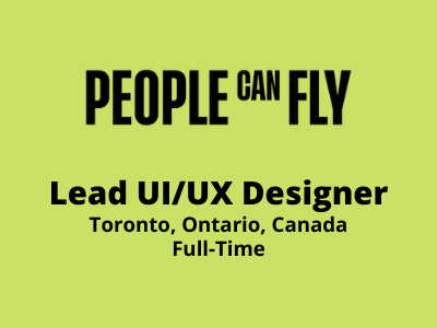 Lead UIUX Designer required at People Can Fly