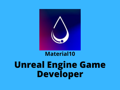 Material10 studio hiring Unreal Engine Game Developer