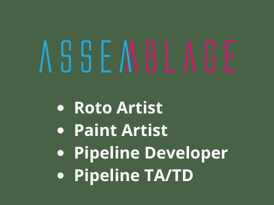 Multiple job openings at Mad Assemblage Studio