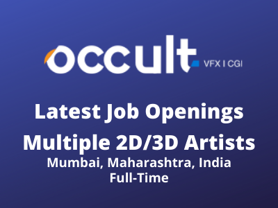 Occult Studios LLP is hiring for multiple profiles