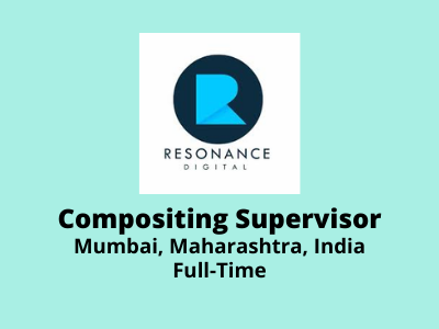 Resonance Digital is hiring Compositing Supervisor