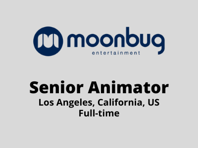 Senior Animator required at Moonbug Entertainment