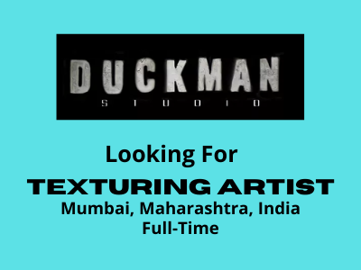Texturing Artist is required at Duckman Studio