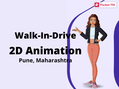 2D Animation Walk-in Drive at Pocket FM Studio