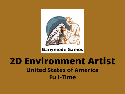 2D Environment Artist required at Ganymede Games