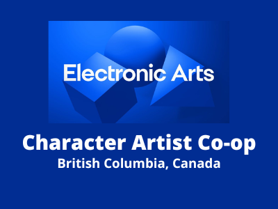 Character Artist Co-op required at Electronic Arts