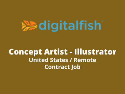 Concept Artist - Illustrator required at DigitalFish Studio