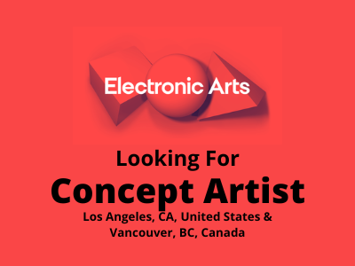 Concept Artist required at Electronic Arts Studio