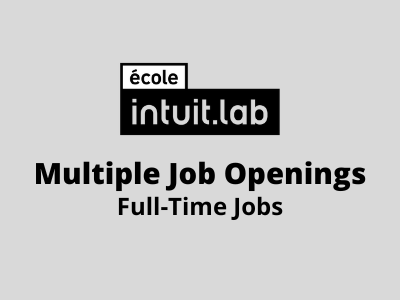 Ecole Intuit Lab hiring multiple 2D & 3D Artists