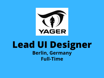 Lead UI Designer required at YAGER Studio