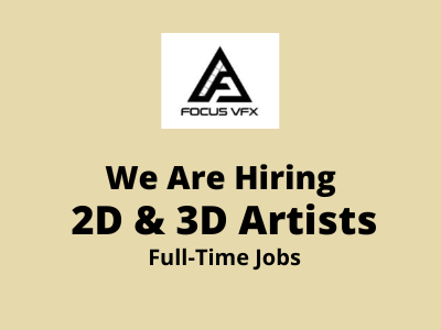 Multiple job openings at Focus VFX Studio