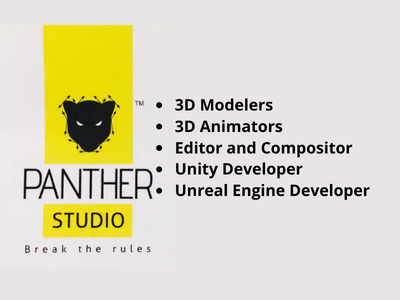 Panther Studio hiring for multiple 3D positions