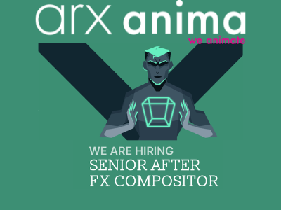 Senior After FX Compositor required at arx anima