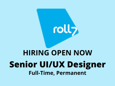 Senior UIUX Designer required at Roll7 Studio