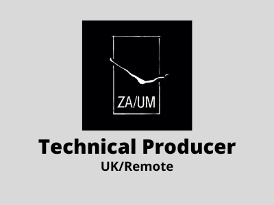 Technical Producer required at ZA/UM Game Studio - Unity3D