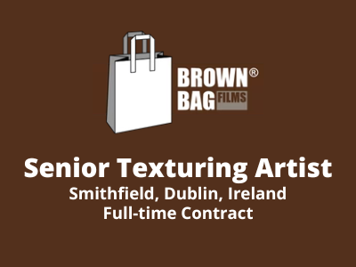 Texturing Artist required at Brown Bag Films Studio - Animation and VFX Jobs
