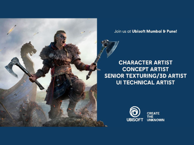 Ubisoft Games Studio is hiring for multiple jobs