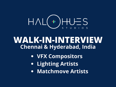 Walk-In-Interview at HaloHues Studios