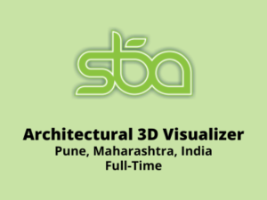 Architectural 3D Visualizer at SBA Architects & Designers - 3DsMax