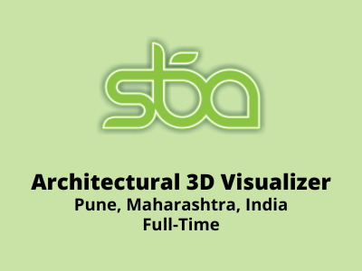 Architectural 3D Visualizer at SBA Architects & Designers