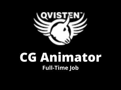 CG Animator required at Qvisten Animation