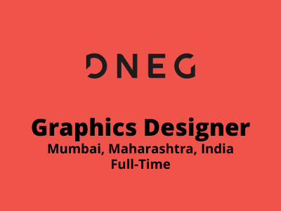 Graphics Designer required at DNEG Studio