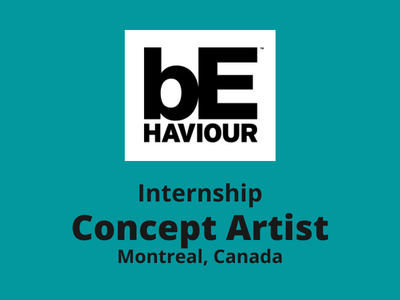 Internship for Concept Artist at Behaviour