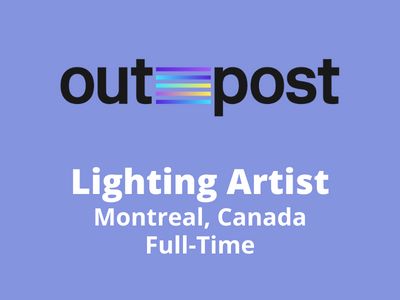 Lighting Artist required at Outpost VFX Studio