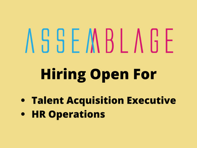 Mad Assemblage hiring for the HR profile jobs