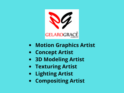 Multiple job openings at GelaroGrace Studio
