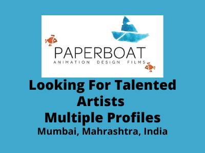 Paperboat Design Studios looking for talented artists