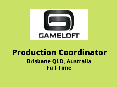 Production Coordinator required at Gameloft Studio