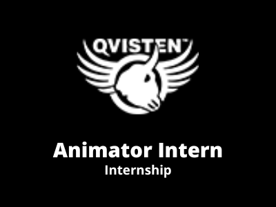 Qvisten Animation studio hiring Animator Intern