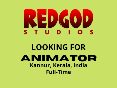 RedGod Studios is looking for Animators