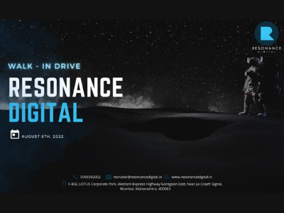 Resonance Digital Walk-In-Drive in Mumbai