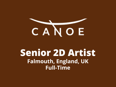 Senior 2D Artist required at Studio Canoe