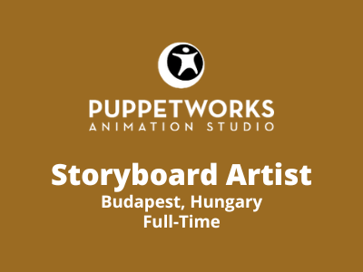 Storyboard Artist required at Puppetworks Animation Studio
