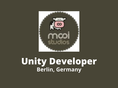 Unity Developer required at Mooi Studios