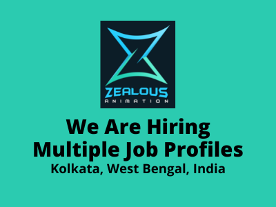 Zealous Animation hiring for multiple jobs