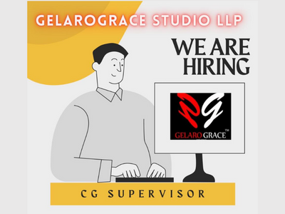 CG Supervisor required at GelaroGrace Studio LLP