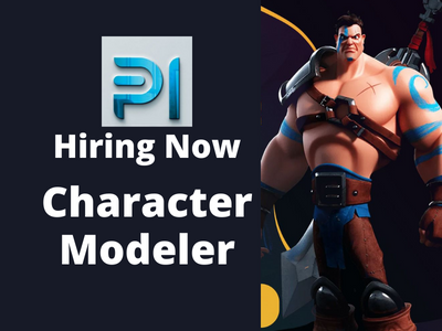 Character Modeler required at PI Animation Studio