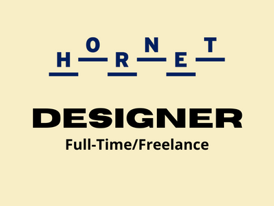 Freelance job opening for Designer at Hornet Studio