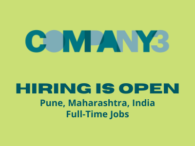 Full-time job openings at Company3 Method Studios