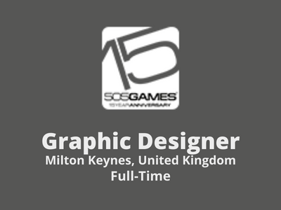 Graphic Designer required at 505 Games Studio