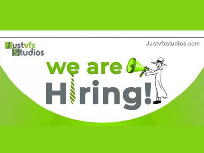 JustVFX Studios job openings for multiple roles