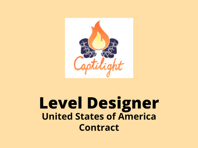 Level Designer required at Captilight Games Studio