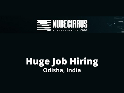 Nube Cirrus is looking for creative professionals